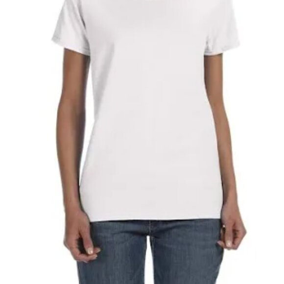 NEW Gildan Unisex Small Heavy Cotton Plain Crew Neck Short Sleeves T-Shir… - Picture 2 of 9